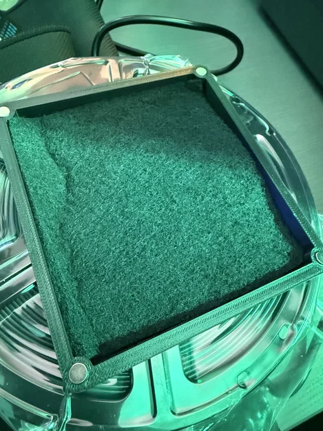 Vỏ housing lọc carbon mat xả khí cho Elegoo Centauri Carbon 2 CC2 - Image 2