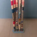 Drumstick display V3 – Giá trưng bày dùi trống in 3D - Thumbnail 3