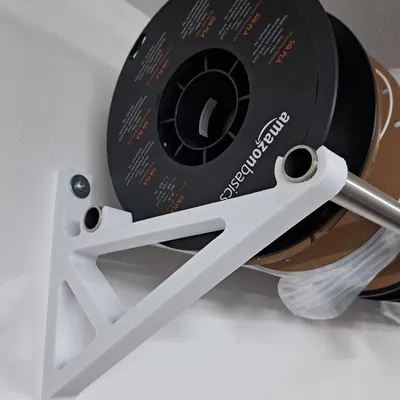 Giá đỡ spool gia cố (Fusion 360, STEP)