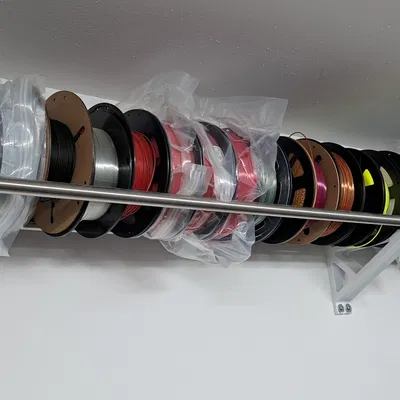 Giá đỡ spool gia cố (Fusion 360, STEP)