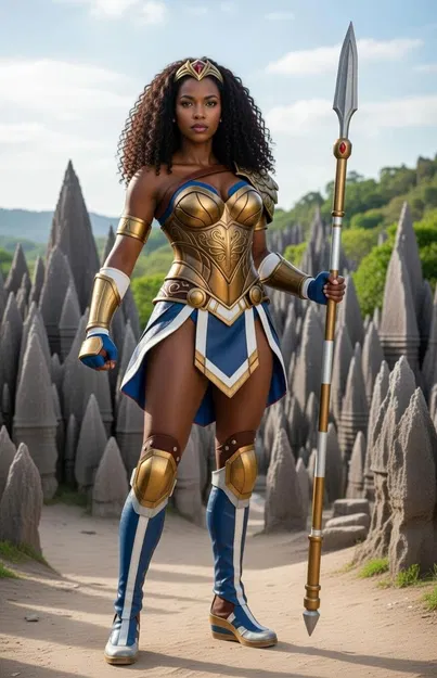 Nữ Chiến Binh Bình Minh Azure (Azure Dawn Warrior) - Image 2