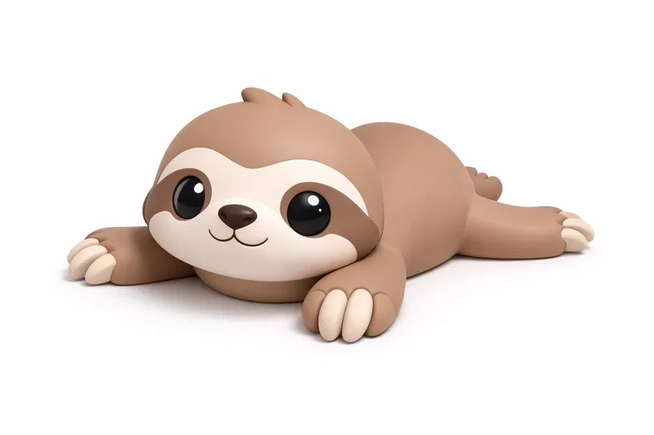 Flexy Paresseux / Móc khóa Flexy Paresseux - Image 1