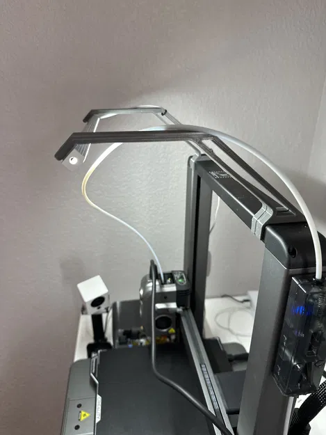 Kẹp tay gắn thanh đèn LED Creality HI (đầu nghiêng) - Image 1