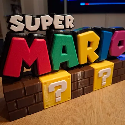 Bảng hiệu Super Mario