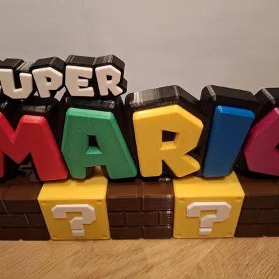 Bảng hiệu Super Mario