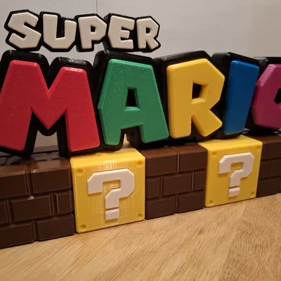 Bảng hiệu Super Mario