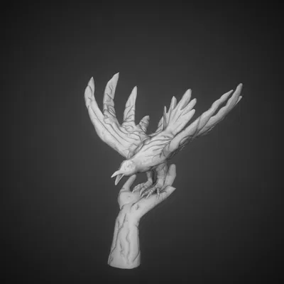 Divinity Original Sin 2 - Tượng mini Totem Nước / Băng