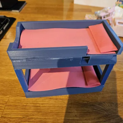 Giường tầng kèm thang và cầu trượt (bunk beds and slide)