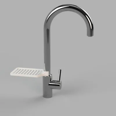Kẹp treo miếng bọt biển cho vòi nước bếp… 5