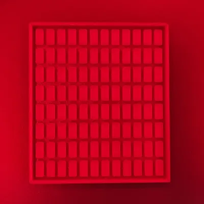 Trình tạo mold gạch Gothic mini (chữ nhật & hình từ SVG) – OpenSCAD