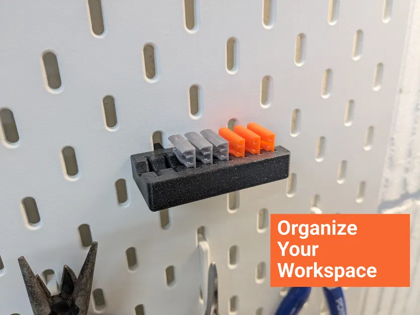 Skadis: Kệ cất filament clip “Grandma's Favorite” cho Ikea Skadis - Image 3