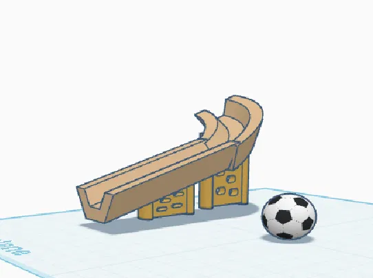 Máng trượt ngầu kèm viên bi - Image 1