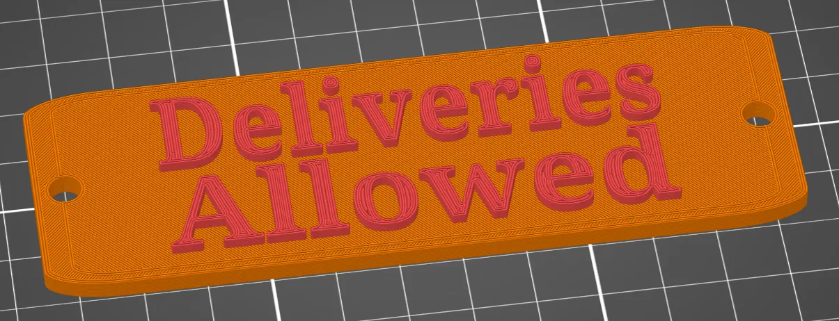 Bảng “Deliveries Allowed” (Cho phép giao hàng bấm chuông) - Image 1