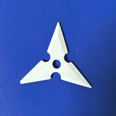 Shuriken throwing star in nhanh, dễ in