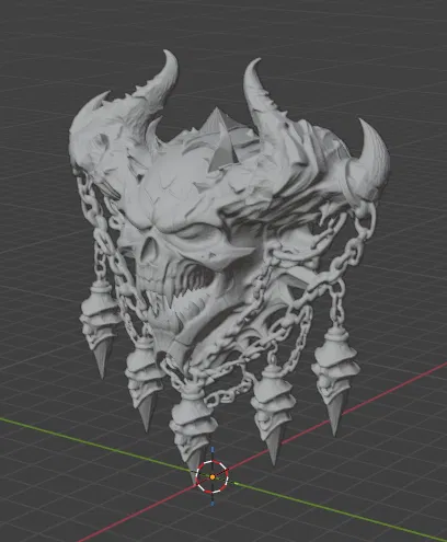 Huy Hiệu Sọ Quỷ – Dark Fantasy Gothic - Image 2