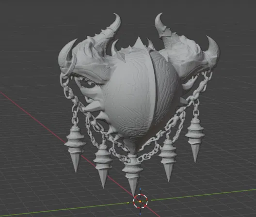 Huy Hiệu Sọ Quỷ – Dark Fantasy Gothic - Image 3