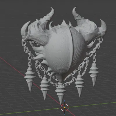 Huy Hiệu Sọ Quỷ – Dark Fantasy Gothic