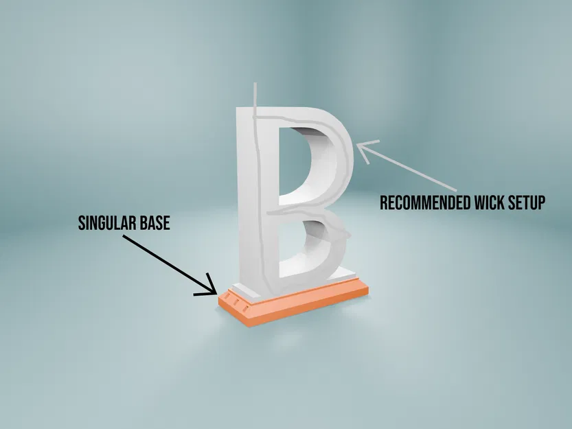 Khuôn Chữ Cái Alphabet và Đế (Base) Ghép Nối - Image 4