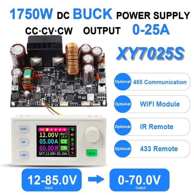 Vỏ XY7025S DC Buck Converter (Case cho Board + LCD) - Image 6