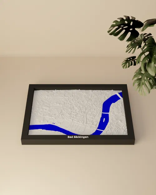 Bad Säckingen, Đức - Mô hình thu nhỏ 3D - Image 3