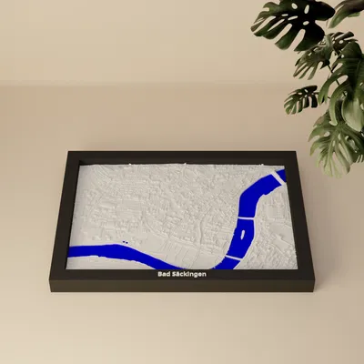 Bad Säckingen, Đức - Mô hình thu nhỏ 3D