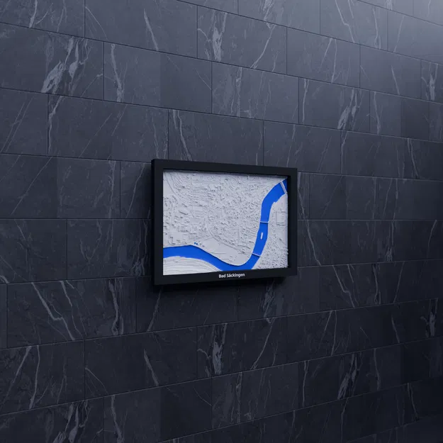 Bad Säckingen, Đức - Mô hình thu nhỏ 3D - Image 6