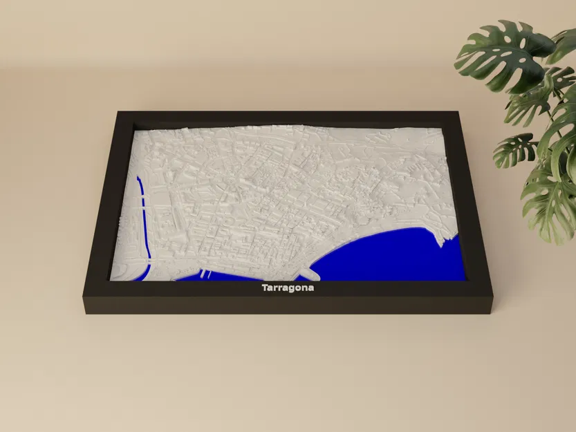 Tarragona, Spain - Mô hình thu nhỏ 3D - Image 1