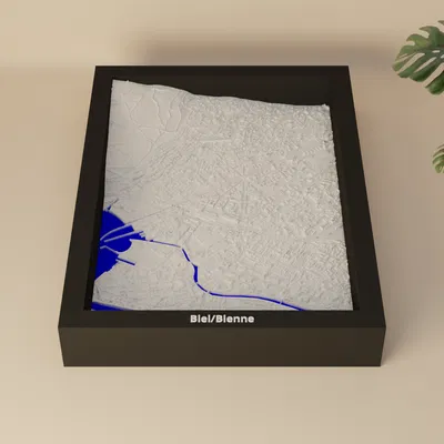 Biel, Thụy Sĩ - Mô hình thu nhỏ 3D