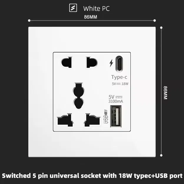 Mặt Che Công Tắc Modular Tối Giản & Khung Gắn (2 Tuỳ Chọn Lắp) - Image 10