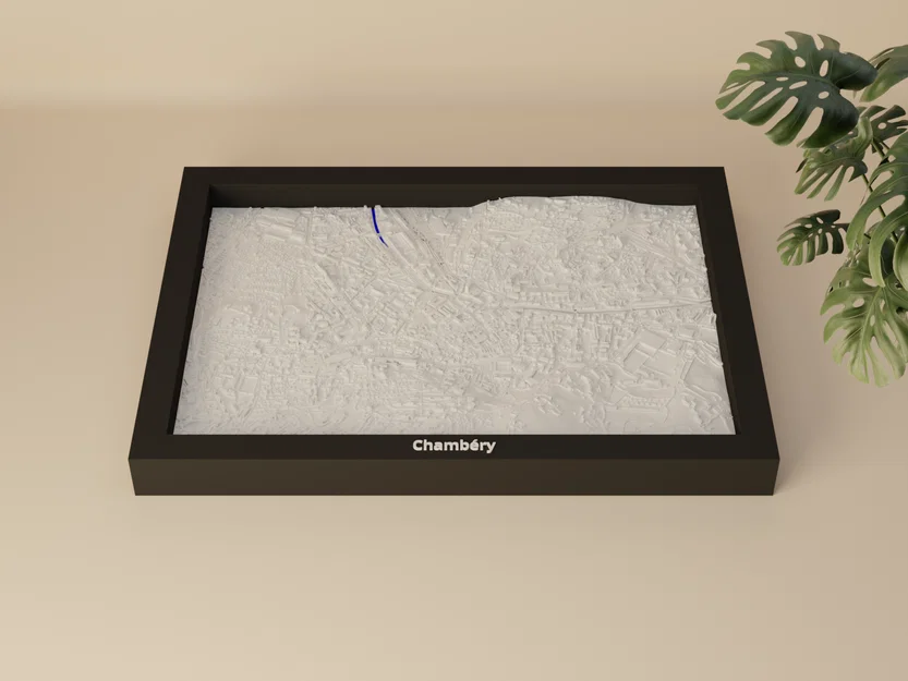 Chambéry, Pháp - Mô hình thu nhỏ 3D - Image 3