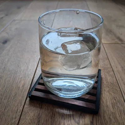 Coaster – Miếng lót ly kết hợp in 3D và thanh gỗ