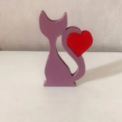 Kočka se srdcem (Mèo với trái tim)