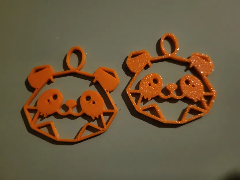 Bông tai - 063 - Dễ in - Miễn phí - Image 1