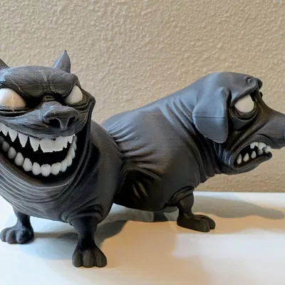 DogCat – Horror Collectible (Mô hình sưu tầm kinh dị 2 đầu)