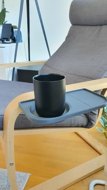 Bàn gắn tay vịn cho ghế IKEA Poang - Image 1