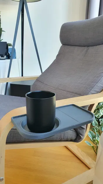 Bàn gắn tay vịn cho ghế IKEA Poang - Image 5