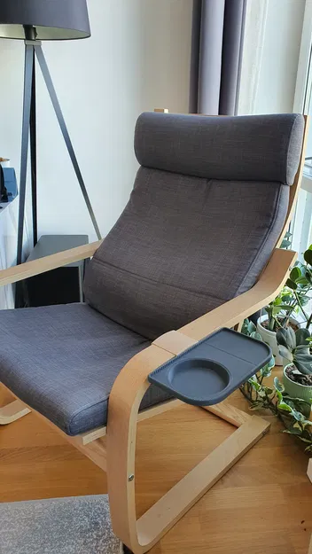 Bàn gắn tay vịn cho ghế IKEA Poang - Image 7