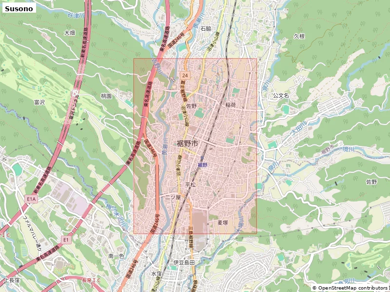 Susono, Japan - 3D Miniature | Mô hình địa hình topo 3D thu nhỏ - Image 8