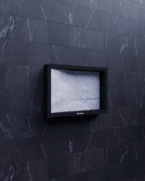 Monthey, Thụy Sĩ - Bản thu nhỏ 3D địa hình - Image 4