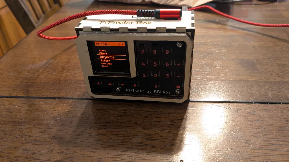 PiFinderBox - Hộp gỗ laser cut cho PiFinder - Image 1