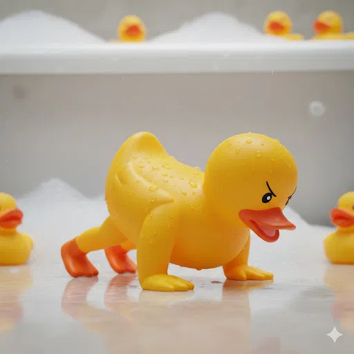 Vịt cao su chống đẩy (AI tạo sinh) - Image 2