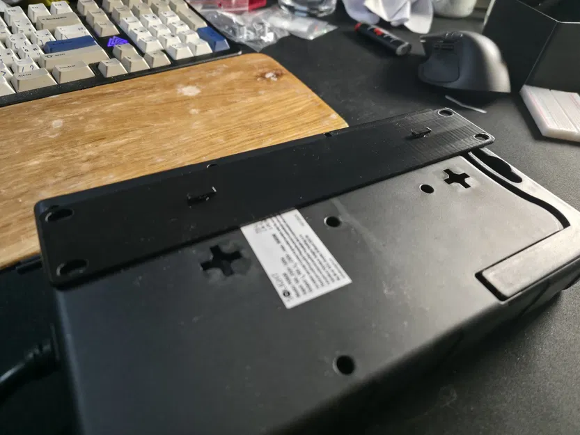 Giá đỡ mini rack 1U cho Solight PO80B - Image 2