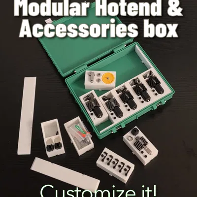 Hộp Modular cho Hotend & Phụ Kiện Bambu Lab P/X Series