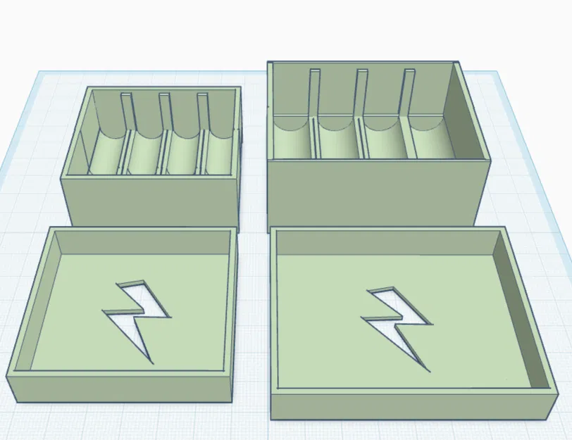 Hộp lưu trữ pin AA và AAA (Energy Rod Storage) - Image 1