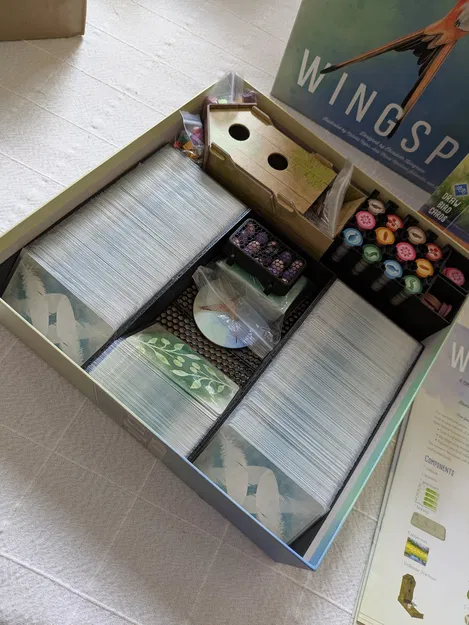 Bộ Organizer Wingspan cho Bài Bọc Sleeve và Token - Image 1