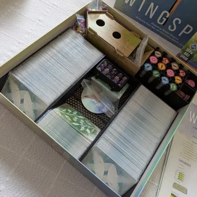 Bộ Organizer Wingspan cho Bài Bọc Sleeve và Token