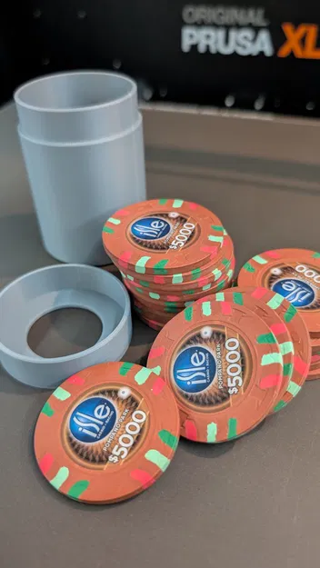 Ví đựng poker chip 43mm "Chocolate Chip" - Image 1