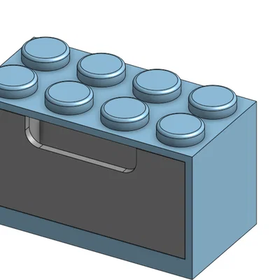 Hộp lưu trữ gạch xếp chồng (Stackable Brick Storage)