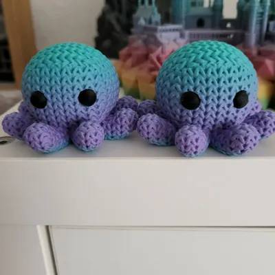 Bạch tuộc dễ in / trang trí - Image 1