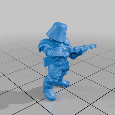 Fantasy - Dwarf Heavy Gunner